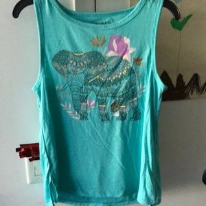 Girls tank size 14